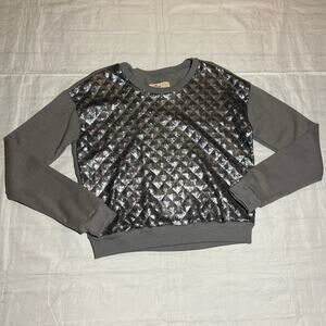 Hollister Sequin Sweatshirt S NWOT